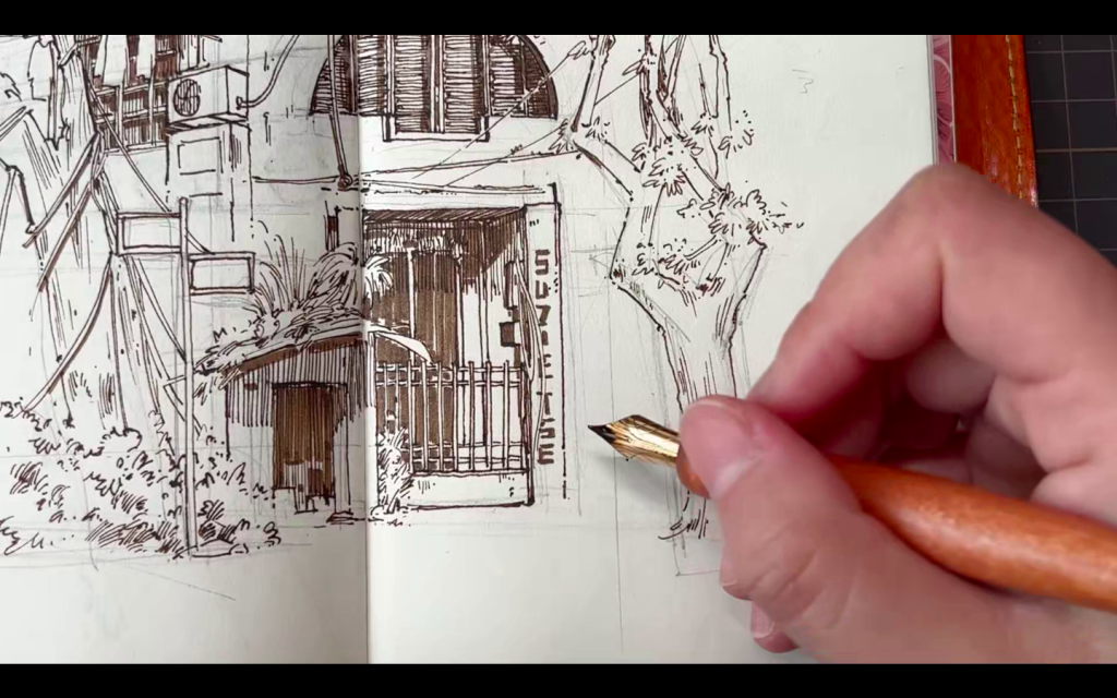 图片[2]-小布老虎速写风景技法解锁 2023【0907】-procreatechahua