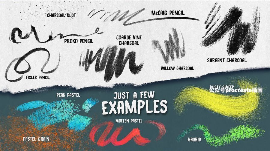 图片[7]-350+款复古粗糙水墨水彩艺术绘画效果PS笔刷【0914】-procreatechahua