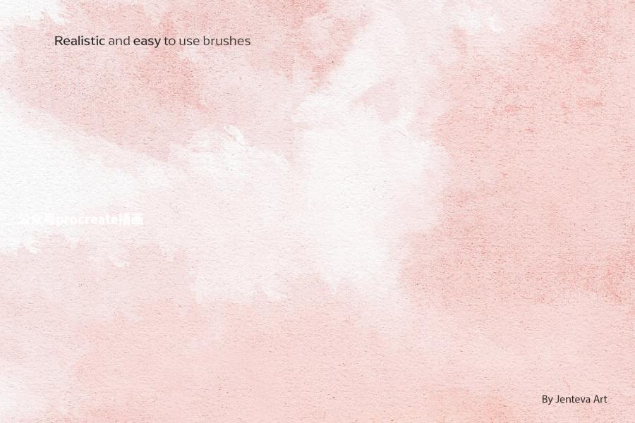 图片[12]-30支独特水彩画笔的Procreate纹理笔刷【0909】-procreatechahua