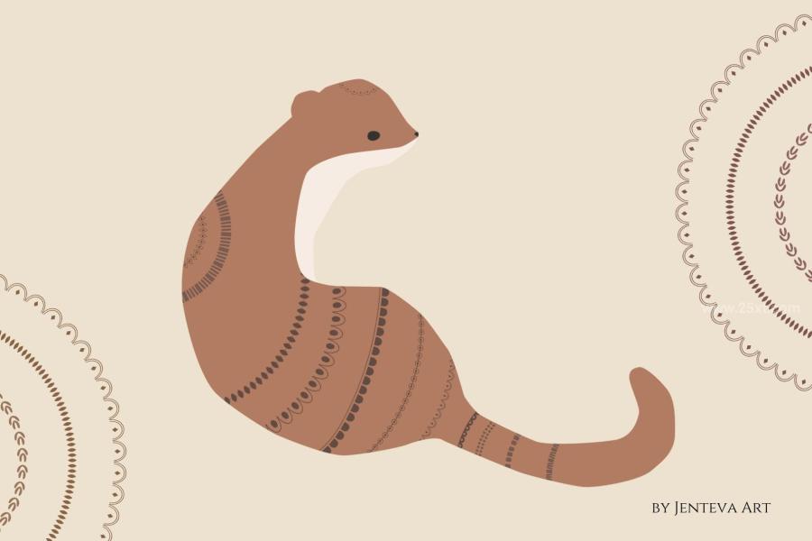 图片[6]-花卉抽象天体边框图案的AI笔刷【0912】-procreatechahua