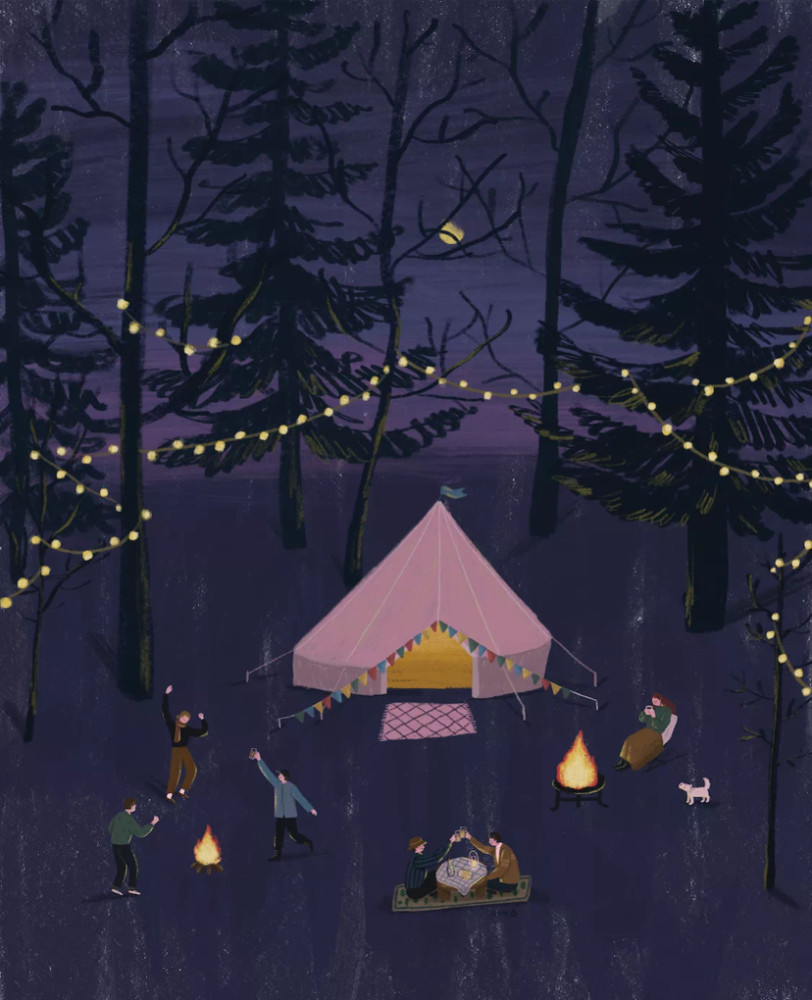 图片[4]-石魚丁2022iPad清新治愈质感插画【0905】-procreatechahua