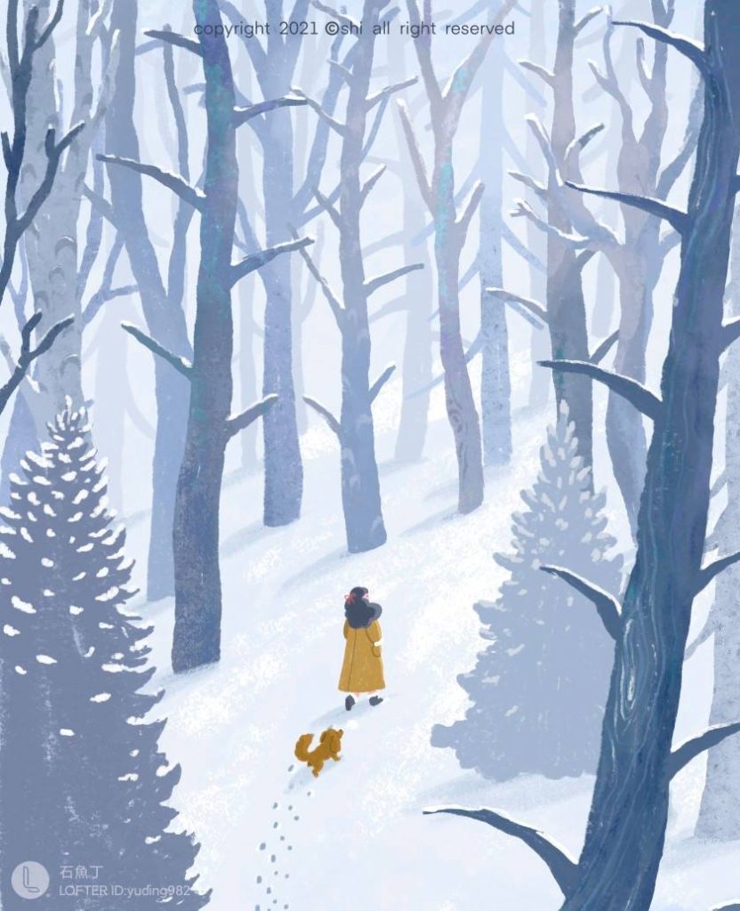 图片[3]-石魚丁2022iPad清新治愈质感插画【0905】-procreatechahua