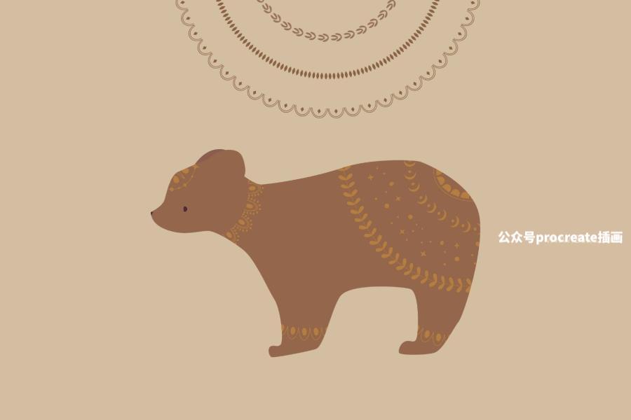 图片[5]-花卉抽象天体边框图案的AI笔刷【0912】-procreatechahua