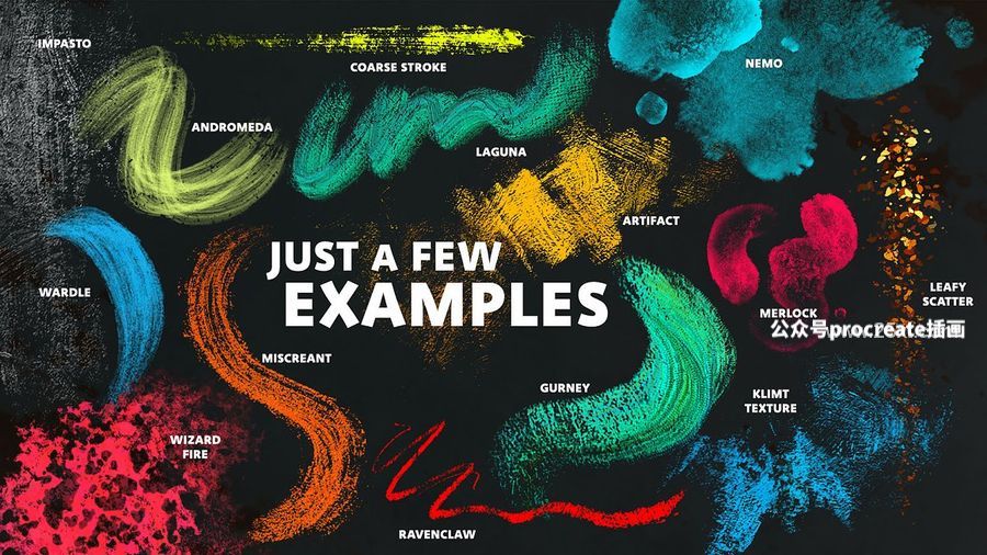 图片[5]-350+款复古粗糙水墨水彩艺术绘画效果PS笔刷【0914】-procreatechahua