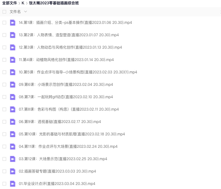 图片[1]-饭太稀2023零基础插画综合班【0927】-procreatechahua