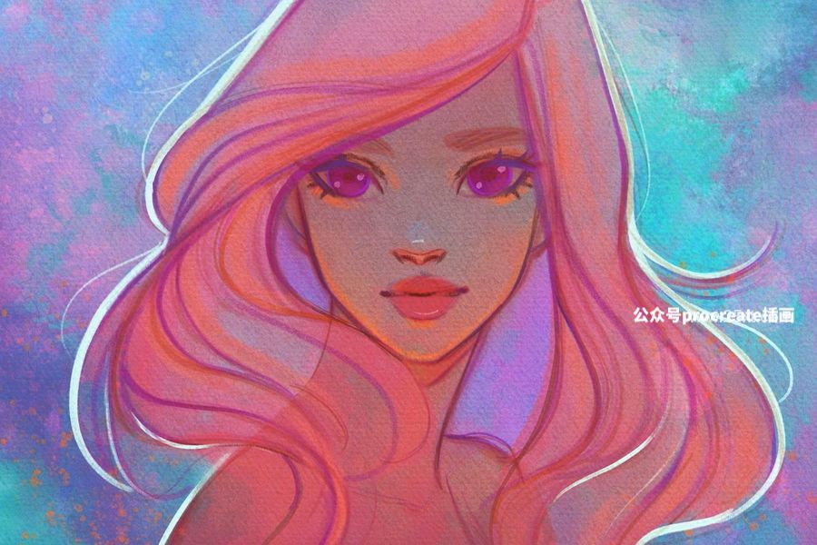 图片[5]-专业的植物花卉水彩画Procreate笔刷【0932】-procreatechahua