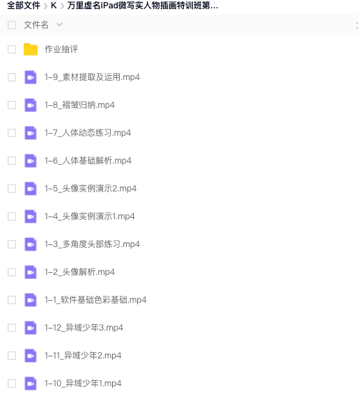 图片[1]-万里虚名2023ipad微写实人物插画特训班第1季【0930】-procreatechahua