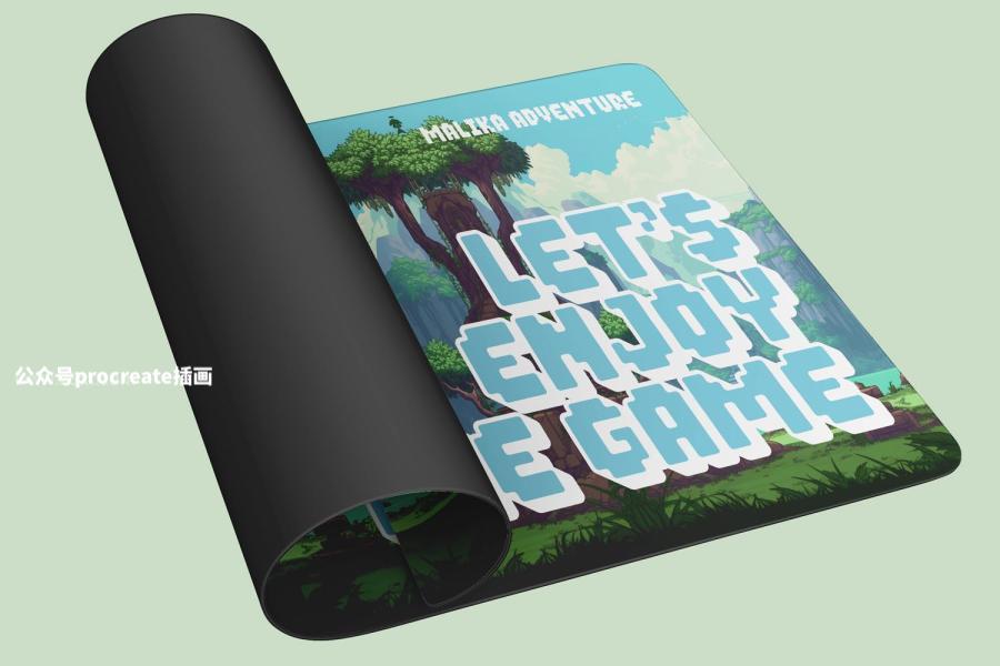 图片[6]-电子游戏复古像素风格的英文装饰字体【0925】-procreatechahua