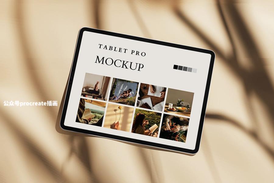 图片[3]-苹果平板电脑iPad Pro屏幕演示设计展示PSD样机【0926】-procreatechahua