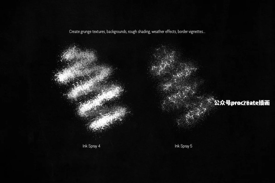 图片[13]-哥特风格文字图形创作的Procreate艺术字笔刷【0939】-procreatechahua