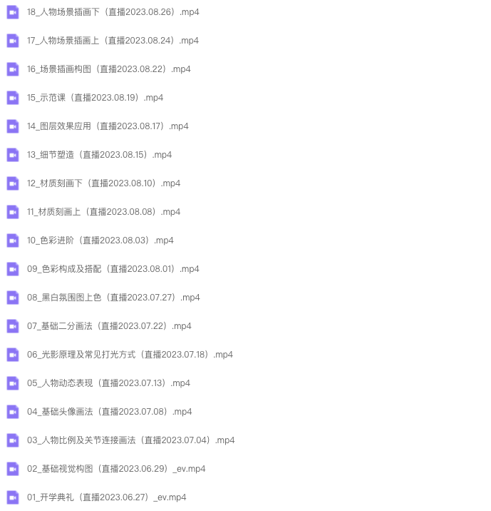 图片[3]-一颗大脆桃二次元氛围感光影特训班第1期 2023【0955】-procreatechahua