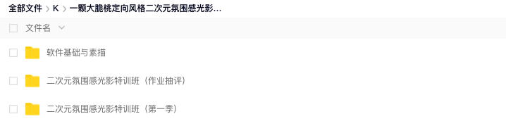 图片[1]-一颗大脆桃二次元氛围感光影特训班第1期 2023【0955】-procreatechahua