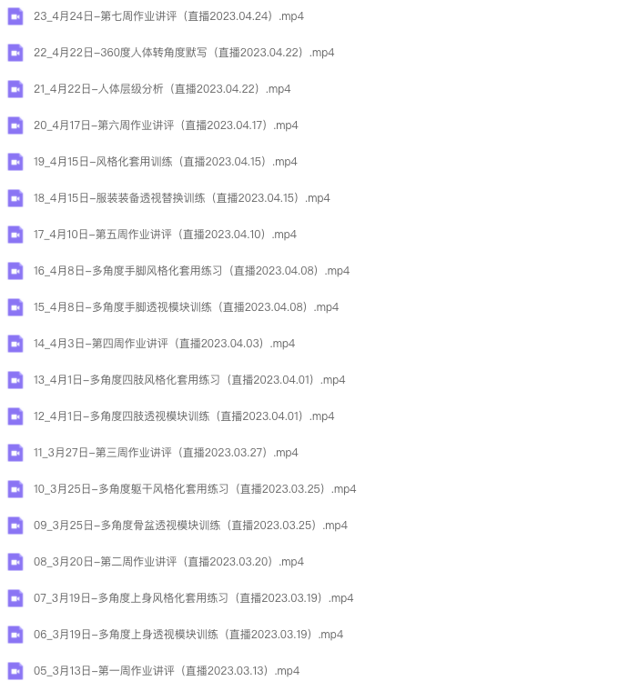 图片[1]-TC晨透视转角度基础课第7期 2023【0952】-procreatechahua