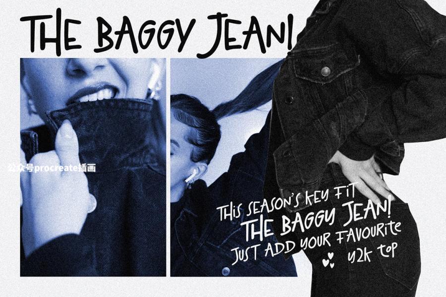 图片[3]-城市街头画笔手写涂鸦英文字体【0948】-procreatechahua