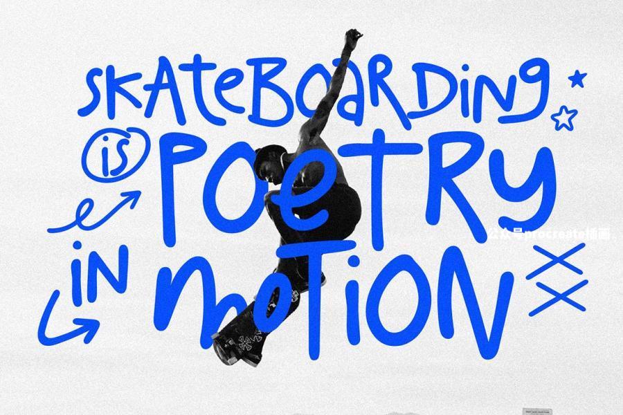 图片[6]-城市街头画笔手写涂鸦英文字体【0948】-procreatechahua