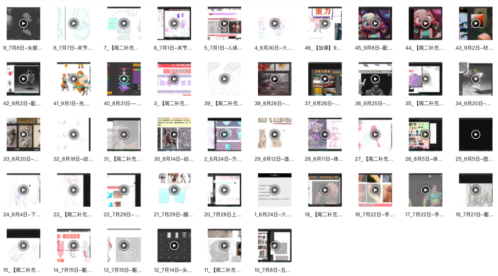 图片[1]-tenten云人体结构&光影二合一系统课第八期 2023【0950】-procreatechahua