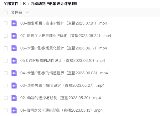 图片[1]-鲸字号 西幼动物IP形象设计课第1期 2023【0957】-procreatechahua