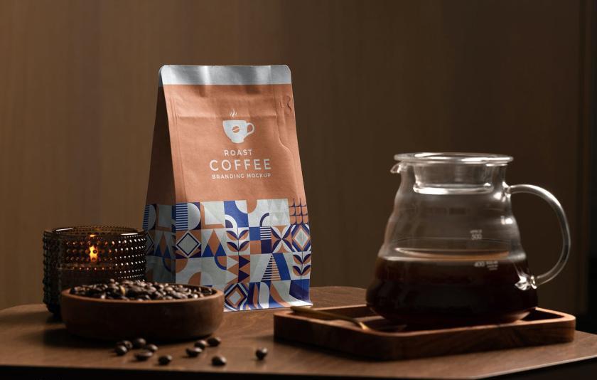 图片[5]-真实质感高级的咖啡品牌设计展示PSD样机【0951】-procreatechahua