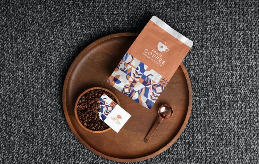 图片[1]-真实质感高级的咖啡品牌设计展示PSD样机【0951】-procreatechahua