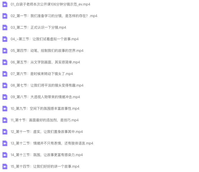 图片[1]-白袋子iPad分镜脚本创作课 2022【0968】-procreatechahua