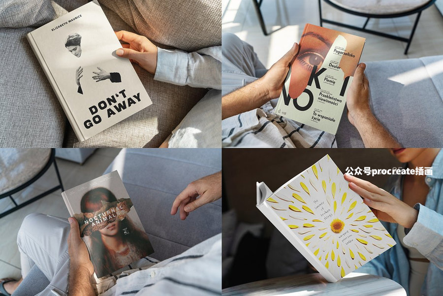 图片[5]-精装硬壳书本封面psd样机【0964】-procreatechahua