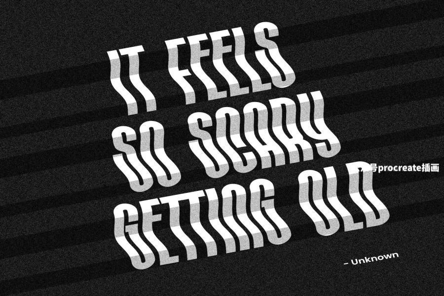 图片[5]-波浪风格的英文condensed窄体压缩字体【0976】-procreatechahua