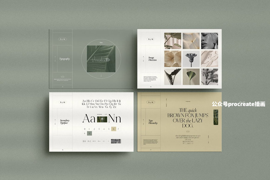图片[6]-28页品牌设计视觉系统规范手册indesign模板【0986】-procreatechahua