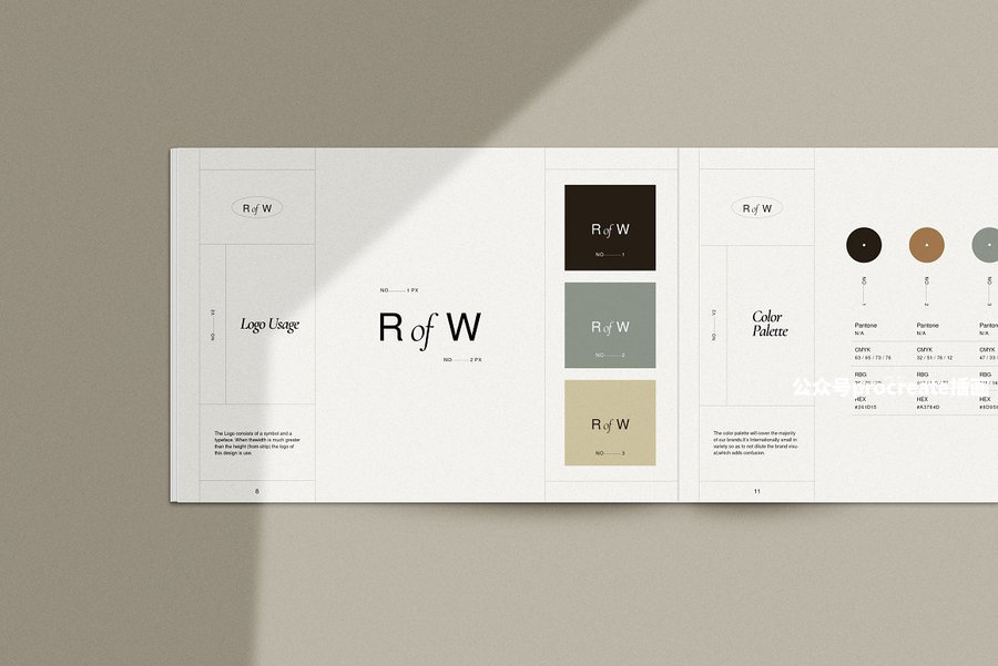 图片[12]-28页品牌设计视觉系统规范手册indesign模板【0986】-procreatechahua