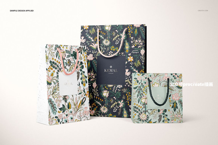 图片[9]-高级购物手提袋psd样机【0983】-procreatechahua
