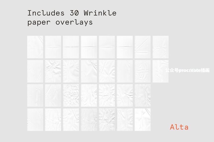 图片[11]-带有折痕皱纹的纸张印刷设计展示样机【0978】-procreatechahua