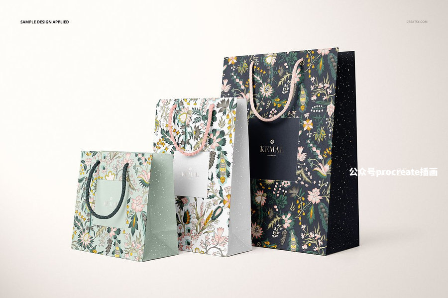 图片[4]-高级购物手提袋psd样机【0983】-procreatechahua