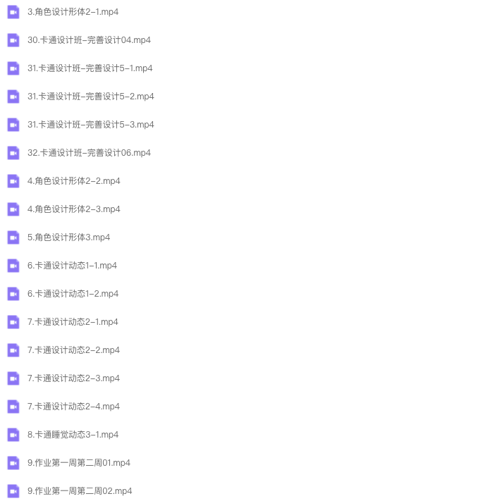 图片[3]-羁MADAO卡通角色设计班 2021 【0987】-procreatechahua