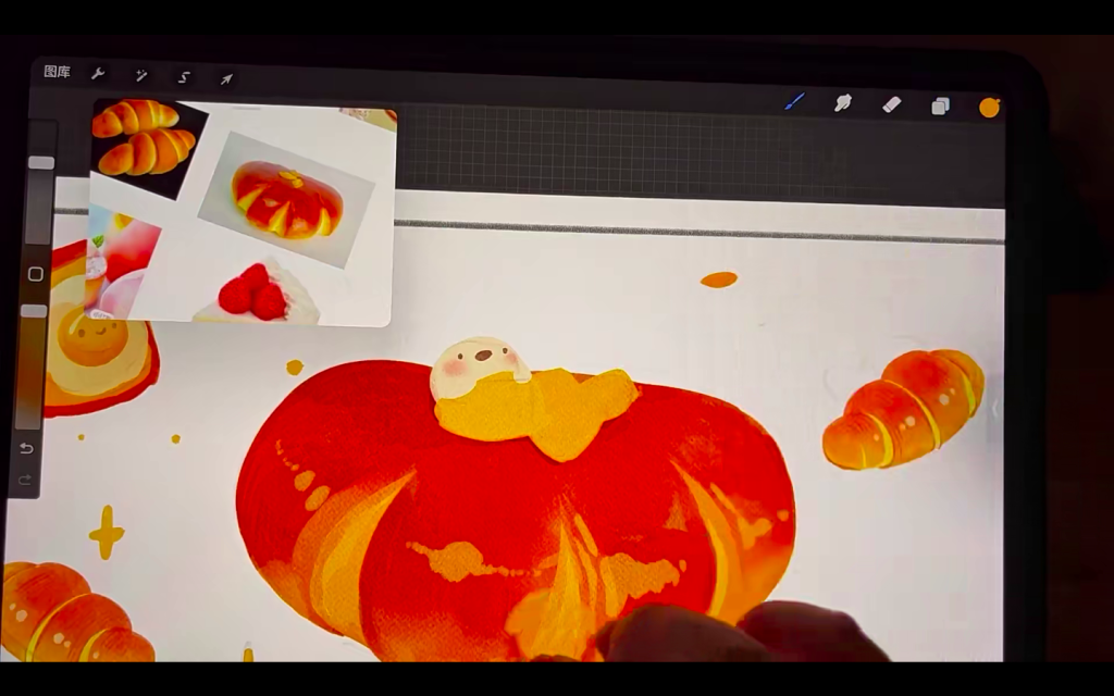 图片[2]-狸子静ipad商业插画基础课 2023 【1009】-procreatechahua