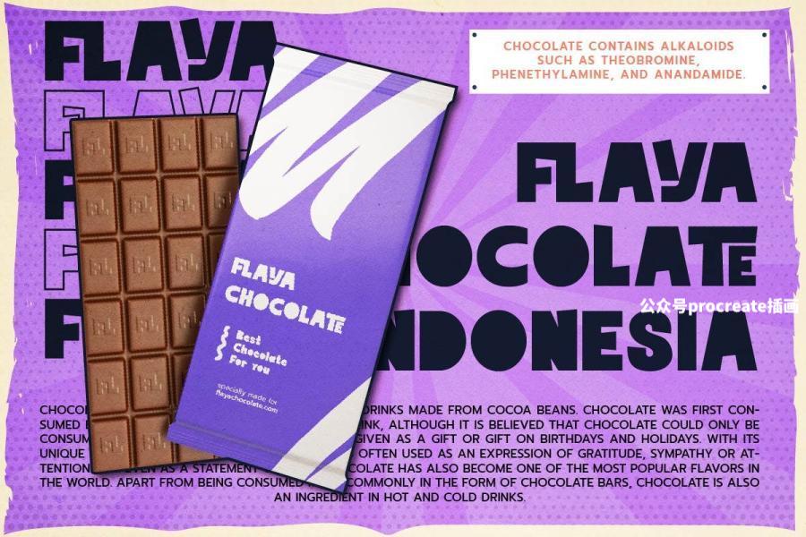 图片[3]-复古俏皮古怪的英文无衬线装饰字体【1008】-procreatechahua