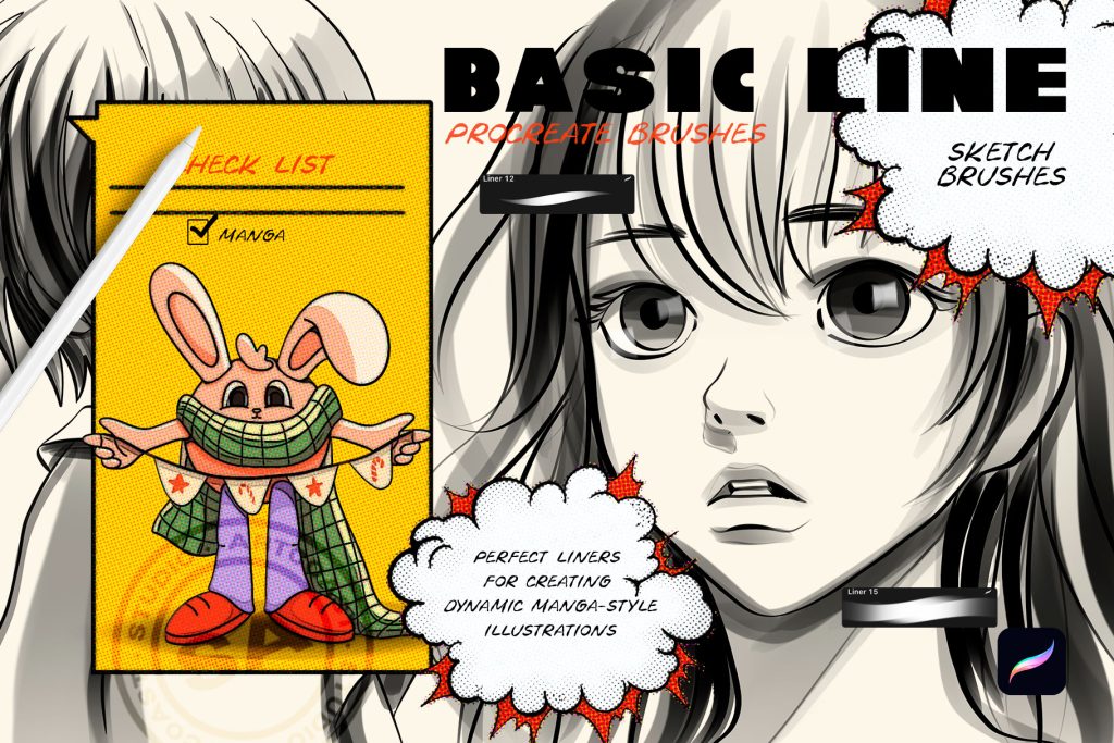 图片[3]-光滑线条的Procreate笔刷素材【1004】-procreatechahua