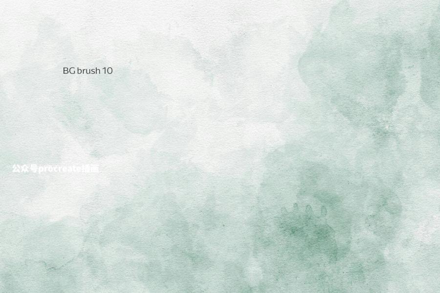 图片[2]-Procreate水彩画笔刷和画布纹理素材【1010】-procreatechahua