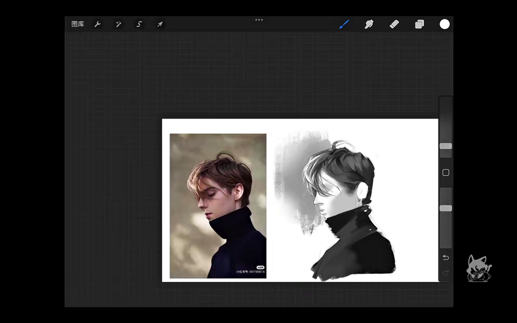 图片[5]-新纽伪厚涂美型头像插画特训班ipad 2023【1018】-procreatechahua