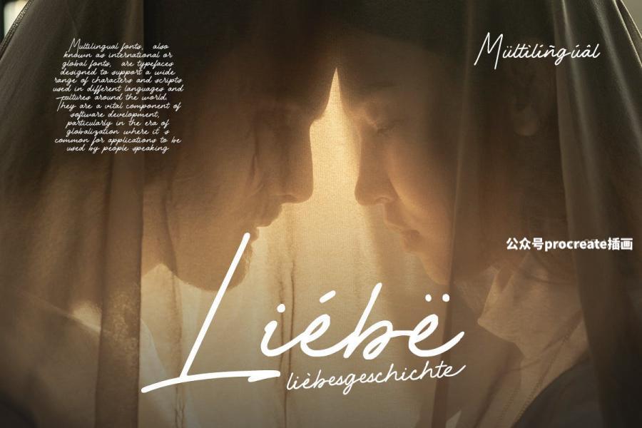 图片[2]-时尚的英文手写签名字体【1029】-procreatechahua