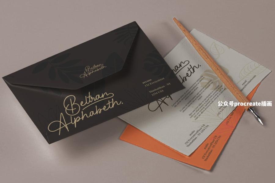 图片[3]-时尚的英文手写签名字体【1029】-procreatechahua