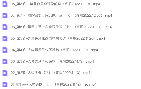 图片[2]-维他防刮奶 唯美日系人物插画班 2022 【1027】-procreatechahua