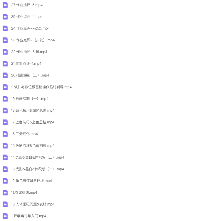 图片[1]-kieed二次元角色插画基础班 2023 【1032】-procreatechahua