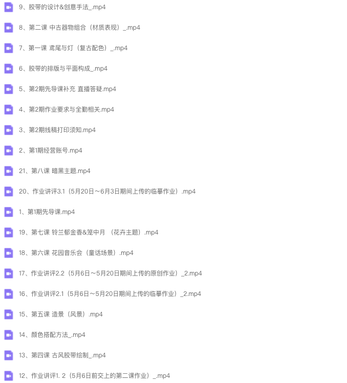 图片[1]-小可鲁贝洛斯水彩胶带主题班第二期 2023 【1049】-procreatechahua