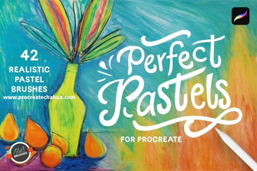 图片[4]-专业的粉彩画笔套装Procreate笔刷 【1068】-procreatechahua