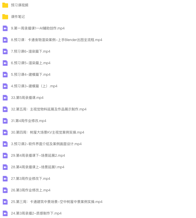 图片[1]-小毅 36天Blender角色场景设计直播特训营 2023 【1064】-procreatechahua