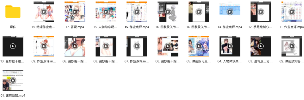 图片[2]-Han-0v0曼妙二次元美少女人体班第3期 2022 【1066】-procreatechahua