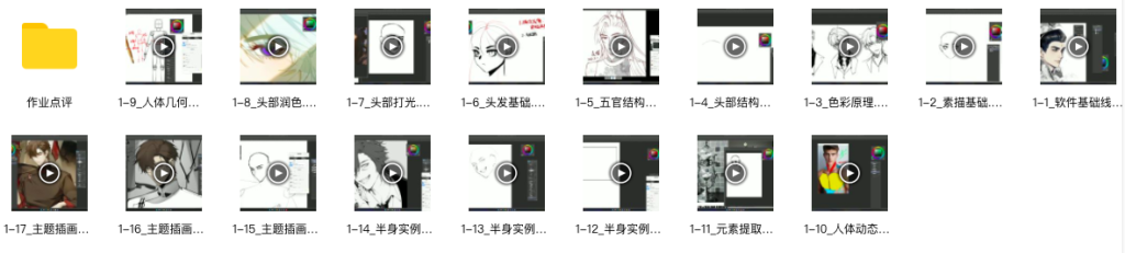 图片[5]-黑雒半厚涂男性造型特训班 第1季 2023 【1070】-procreatechahua