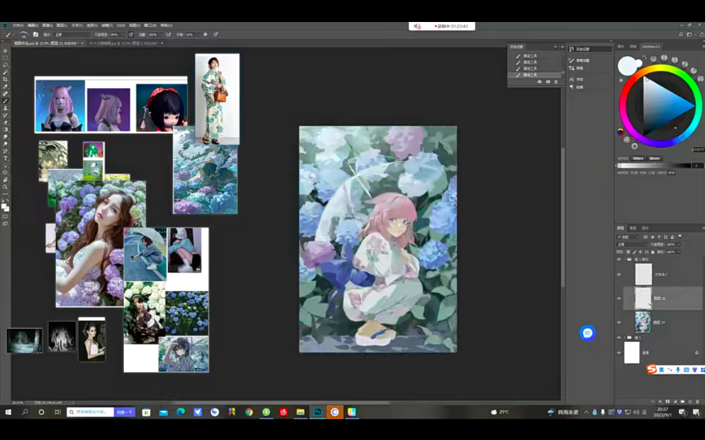 图片[4]-喵喵莫莫 暑期班日韩角色立绘插画 2022【1075】-procreatechahua
