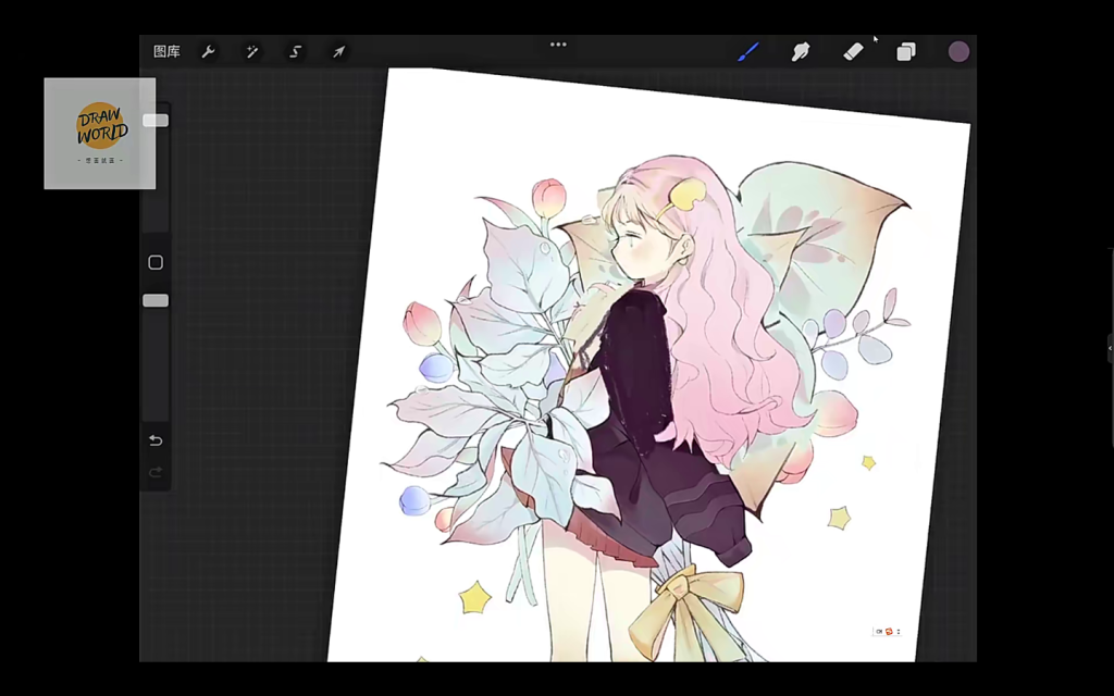 图片[2]-姜糖ipad基础创作插画第1期2023【1082】-procreatechahua