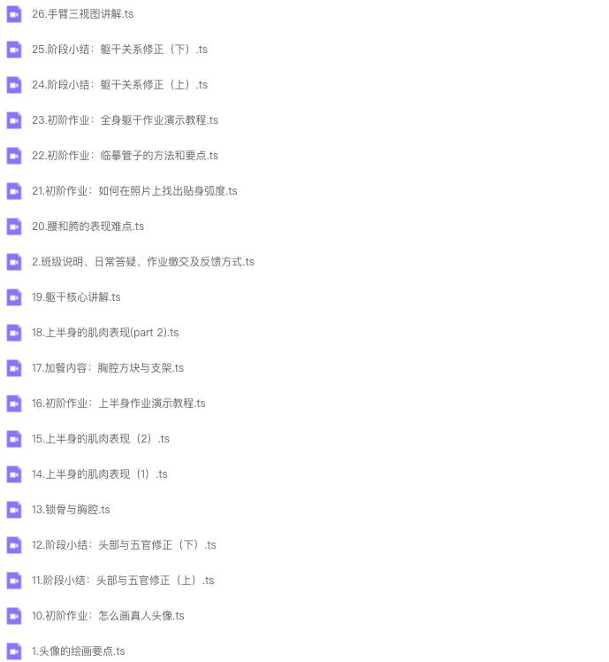 图片[2]-春哥人体结构基础课第13期【1093】-procreatechahua