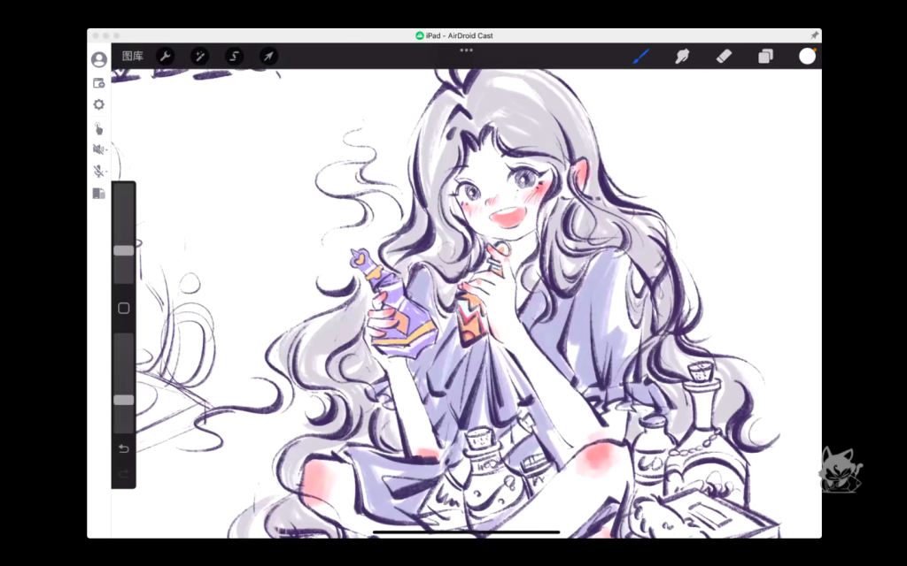 图片[4]-旋转小火郭2024年芊墨风人物团练课第1期【1102】-procreatechahua